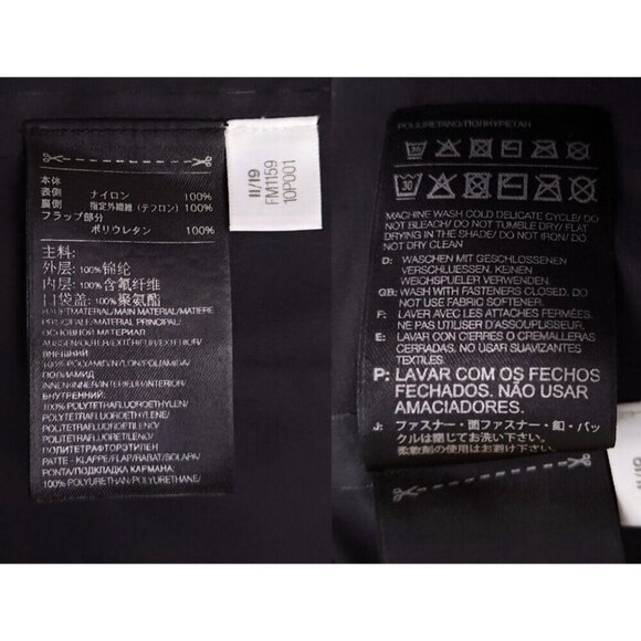 Y-3 Travel GTX Parka Jacket XL Mens Waterproof Nylon Ash Yohji TRVL GTX PRK $995 - Picture 12 of 16